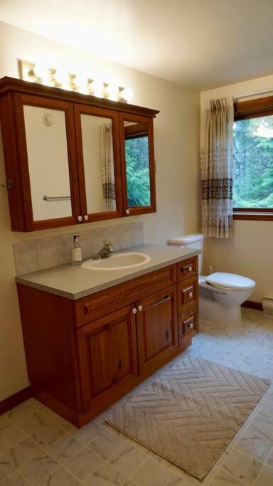 Chalet Style Cottage Near Shawnigan Lake Exterior photo
